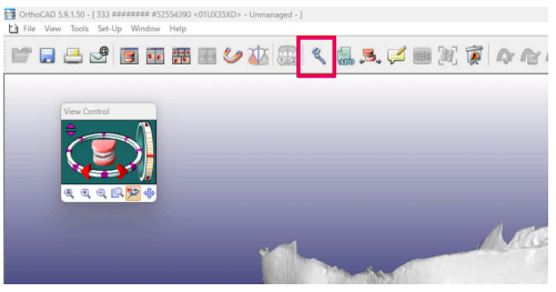OrthoCAD 歯の計測4